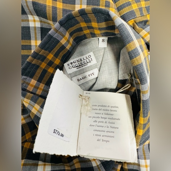 Brunello Cucinelli Plaid Button Up - Picture 11 of 11
